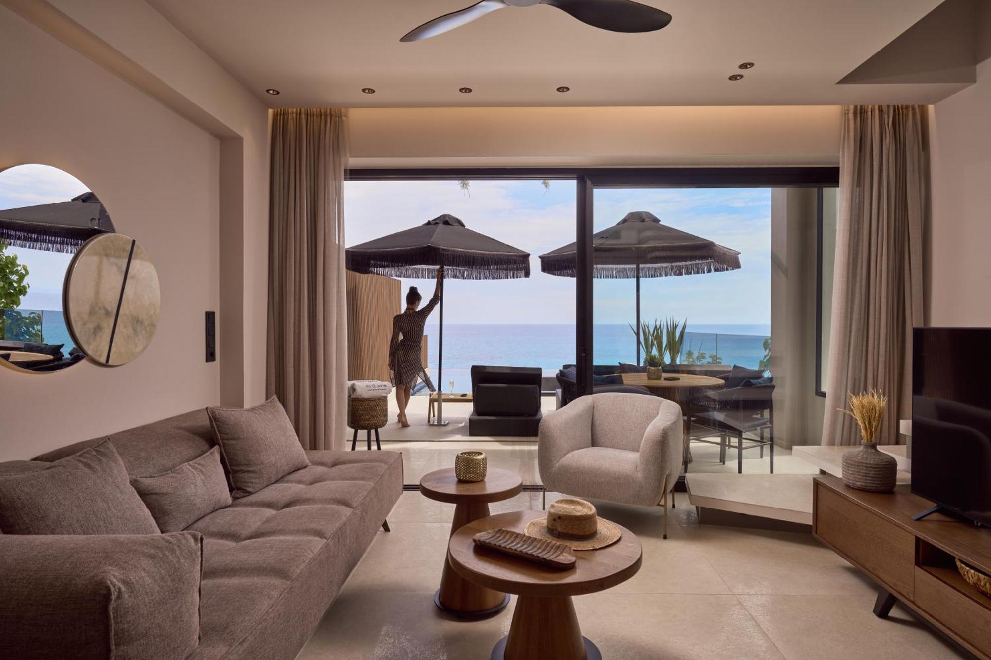 Sea Zante Luxury Beachfront Retreat Tragaki Eksteriør bilde